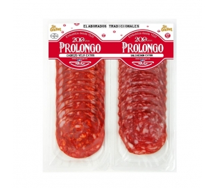 CHORIZO+SALCHICHON VELA+EXTRA PROLONGO PACK 2X50 GR.