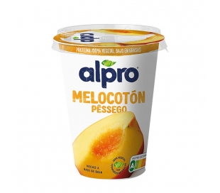 YOGUR MELOCOTON ALPRO 400 GR.