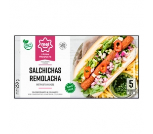 SALCHICHAS REMOLACHA MEL 200 GRS.