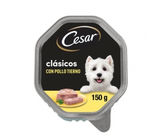 comida-perro-con-delicioso-pollo-cesar-clasicos-150-grtarrina