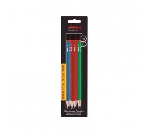 LAPICES MADERA HB ROTRING PACK 8 UNIDADES