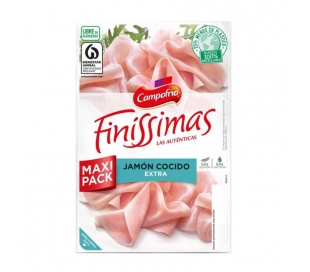 JAMON COCIDO EXTRA FINISSIMAS CAMPOFRIO 180 GR.LONCHAS