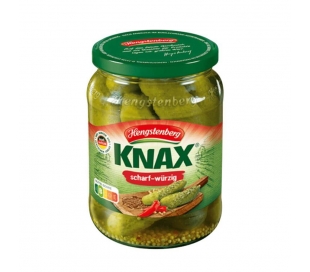 PEPINILLO PICANTE KNAX 360 GR.