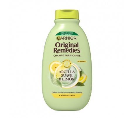 CHAMPÚ ARCILLA ORIGINAL REMEDIES 400 ML.