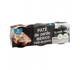 PATÉ DE CERDO IBÉRICO ALTEZA PACK 3X80 GR.