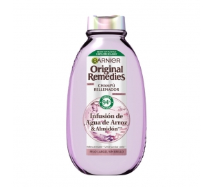 CHAMPÚ AGUA DE ARROZ Y ALMIDÓN ORIGINAL REMEDIES 400 ML.