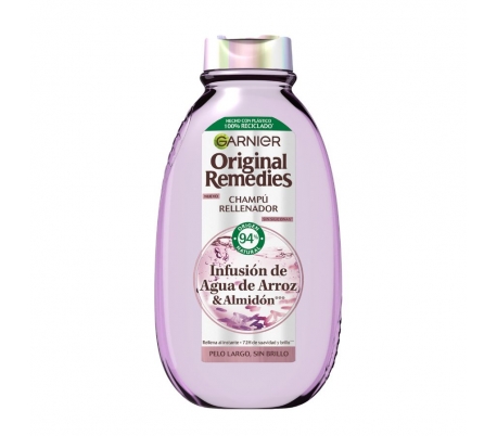 CHAMPÚ AGUA DE ARROZ Y ALMIDÓN ORIGINAL REMEDIES 400 ML.