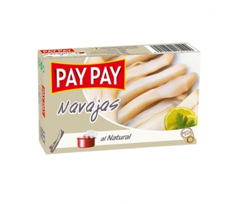 NAVAJAS AL NATURAL PAY PAY 63 GR.