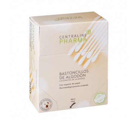 BASTONCILLOS DE ALGODÓN CENTRALINE PHARMA 200 UN.