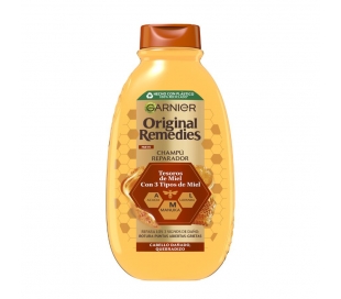 CHAMPÚ TESOROS DE MIEL ORIGINAL REMEDIES 400 ML.