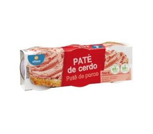 PATÉ HÍGADO DE CERDO ALTEZA PACK 3X80 GR.
