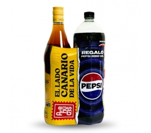 RON CARTA ORO AREHUCAS 1L+PEPSI ZERO 1,5L.GRATIS