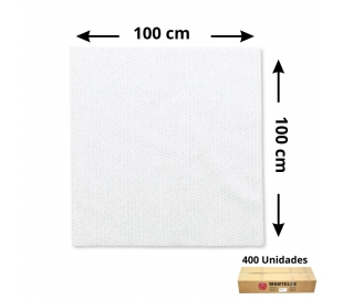 MANTEL PAPEL 1 X 1 MTS. BLANCO