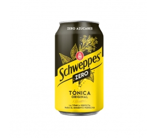 TONICA ZERO, LATA SCHWEPPES 33 CL.