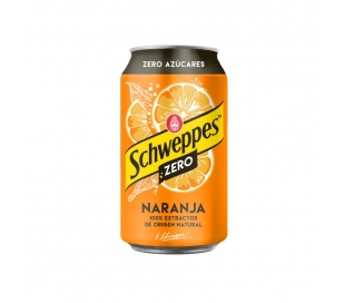 REFRESCO NARANJA SCHWEPPES 330 ML.