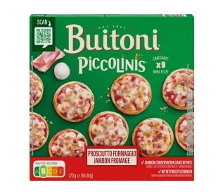 PICCOLINIS PROSCIUTTO FORMAGGIO BUITONI 270 GR.