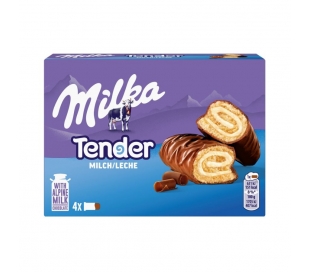 BIZCOCHO TENDER LECHE MILKA PACK 4X37 GR.