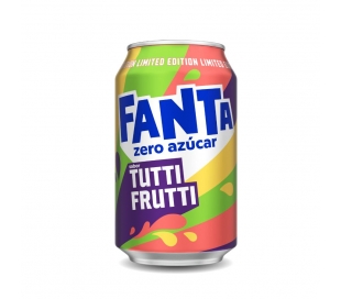 REFRESCO ZERO TUTTI FRUTTI FANTA 330 ML.LT