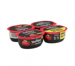 YOGUR FRESA YOPRO PACK 4X120 GR.