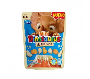 GALLETAS MINI DINOSAURUS CHOCO BLANCO ARTIACH 100 GR.