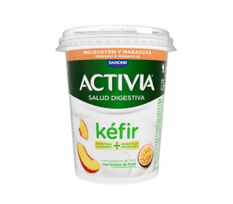 KÉFIR MELOCOTÓN Y MARACUYÁ ACTIVIA 380 GR.
