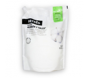 GEL BAÑO ALGODÓN Y TALCO BETRES 1 L.