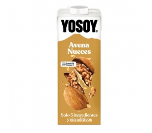 BEBIDA AVENA CON NUECES, BRIK YOSOY 1 L.