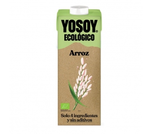 BEBIDA BIO DE ARROZ YOSOY 1 L.