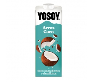 BEBIDA ARROZ CON COCO YOSOY 1 L.