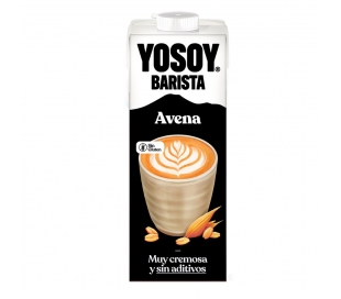 BEBIDA AVENA SIN AZUCAR AÑADIDA YOSOY BARISTA 1 L.