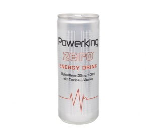 BEBIDA ENERGÉTICA ZERO POWERKING 250 ML.