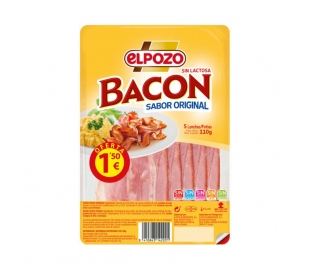 BACON EN LONCHAS EL POZO 110 GR.