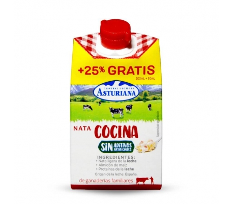 NATA COCINA ASTURIANA 200+50 ML.GRATIS