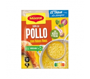 SOPA                POLLO CON FIDEO      MAGGY                82GR