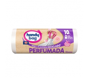 BOLSA BASURA BAÑO 10L. HANDY BAG 12 UN.