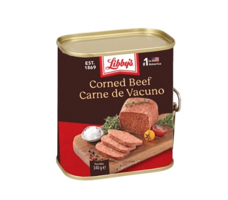 CORNED BEEF VACUNO LIBBYS 340 GR.