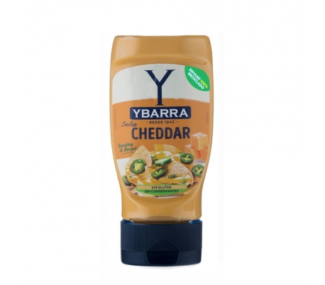 SALSA CHEDDAR YBARRA 250 ML.PET