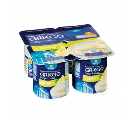 YOGUR GRIEGO LIMÓN ALTEZA PACK 4X125 GR.