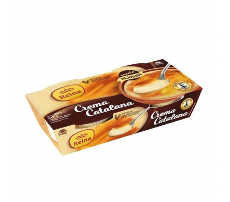 POSTRE CREMA CATALANA REINA PACK 2X100 GR.
