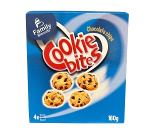GALLETAS MINI CHOCO BITES FAMILY BISCUITS 160 GR.
