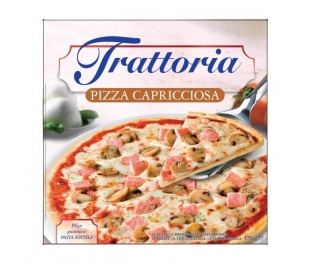 PIZZA CAPRICCIOSA TRATTORIA 370 GR.