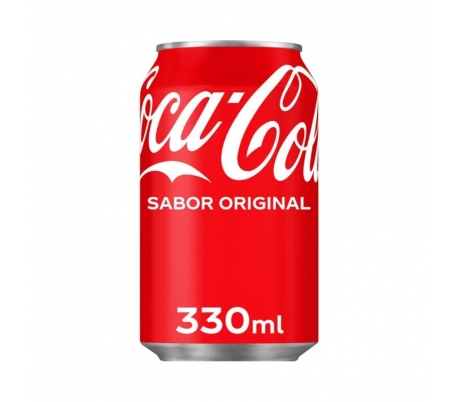 REFRESCO LATA COCA COLA 330 ML.