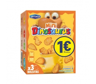 GALLETAS MINI DINOSAURUS ARTIACH 90 GR.
