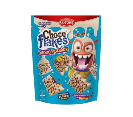 GALLETAS CHOCO MUERDOS CHOCO BLANCO CHOCO FLAKES 87 GR.