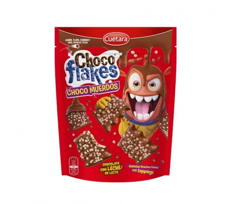 GALLETAS CHOCO MUERDOS CHOCOLATE LECHE CHOCO FLAKES 87 GR.