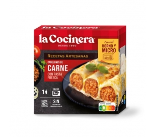 CANELONES DE CARNE LA COCINERA 280 GR.