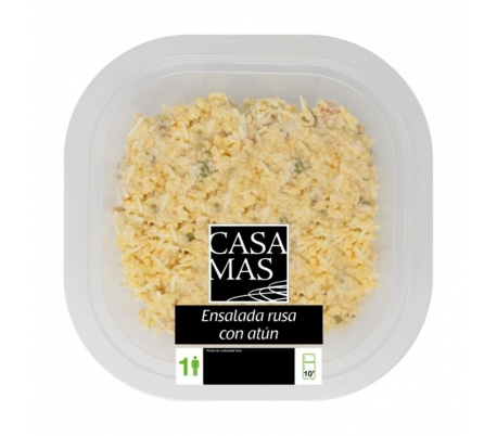 ENSALADA RUSA CON ATÚN CASAMAS 260 GR.