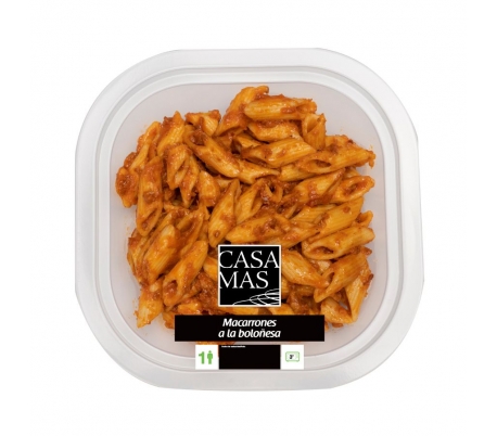 MACARRONES A LA BOLOÑESA CASAMAS 280 GR.