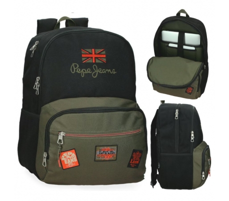 MOCHILA PONDER 44 CM. PEPE JEANS 1 UN.