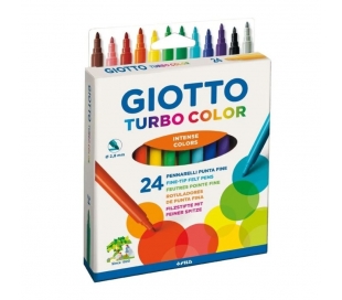 ROTULADORES TURBO COLOR GIOTTO 24 UN.
